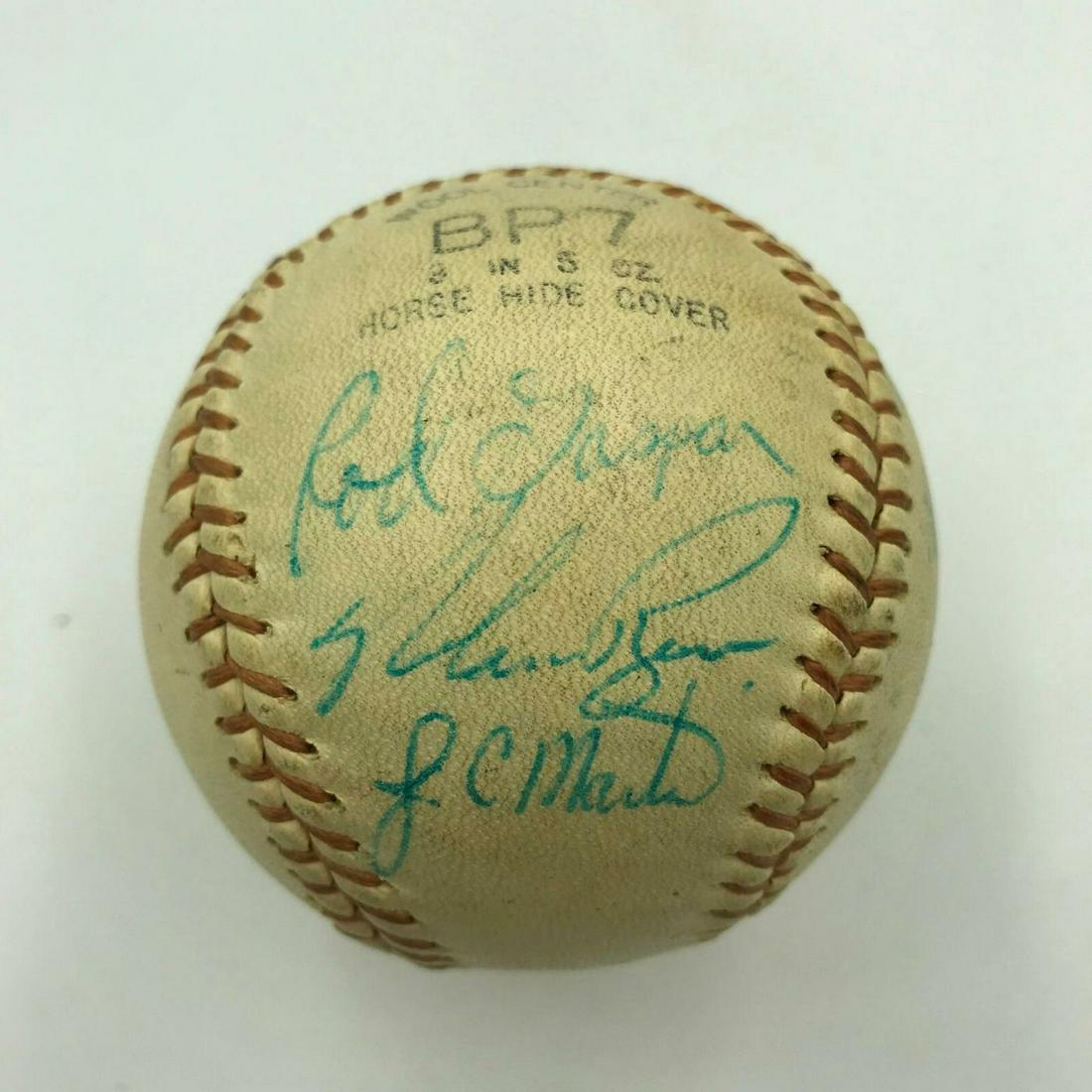 1969 New York Mets W.S Champs Nolan Ryan Multi Signed (1 of 2)