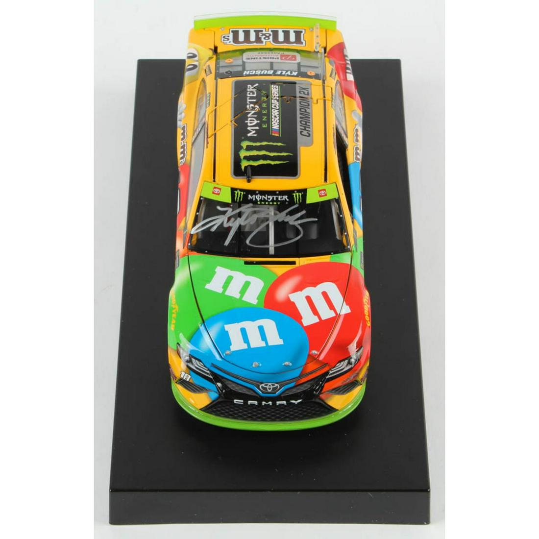Kyle Busch Signed 2019 NASCAR #18 M&M's Champion - 1:24 (1 of 1)