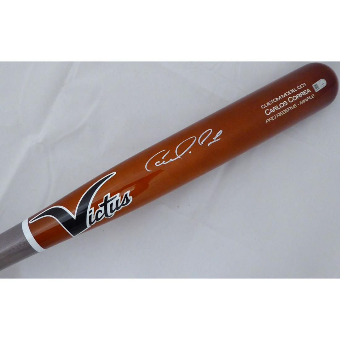 Carlos Correa Autographed Victus Game Model Bat Houston (1 of 1)