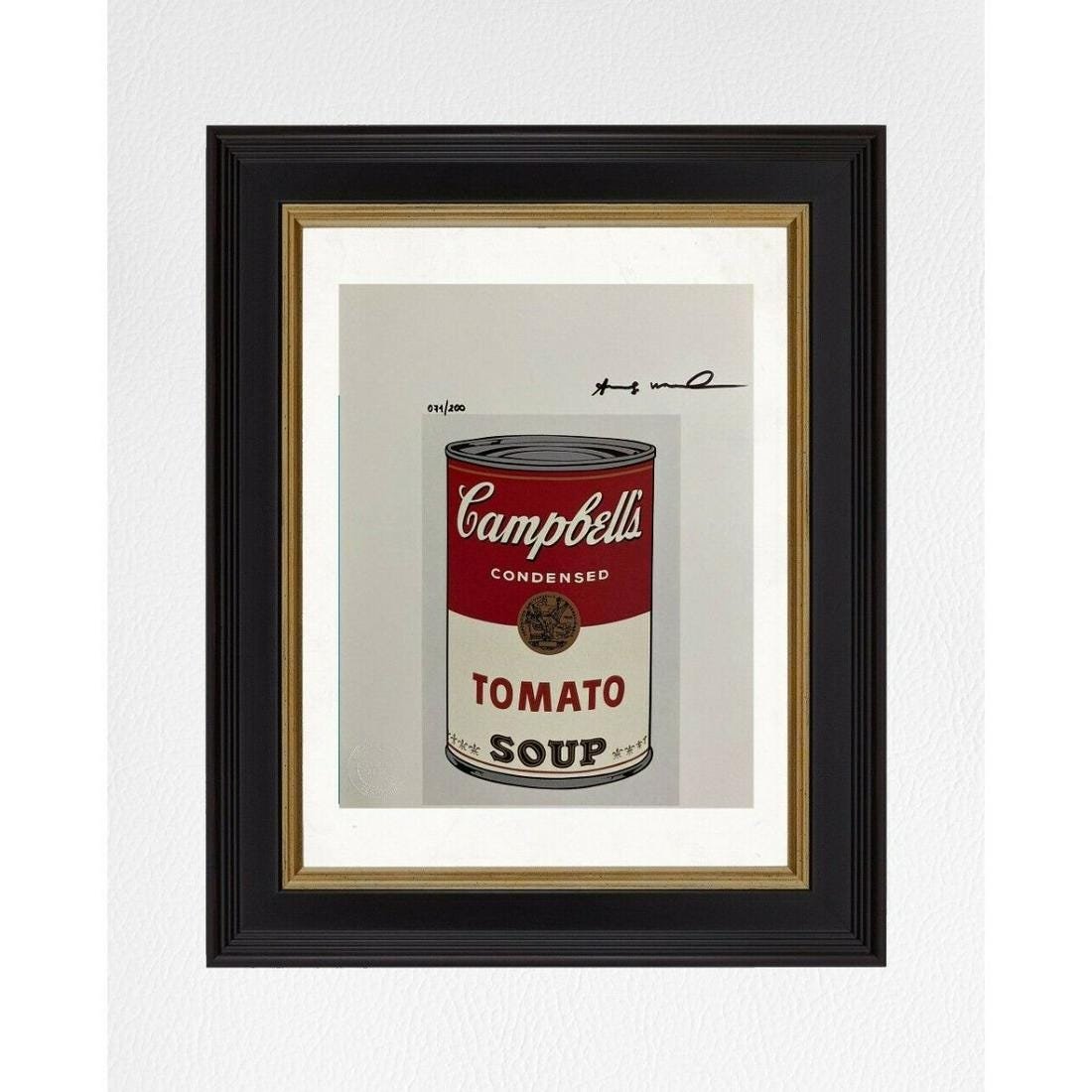 Andy Warhol 1986 Original Print, Hand Signed with Certi (1 of 2)