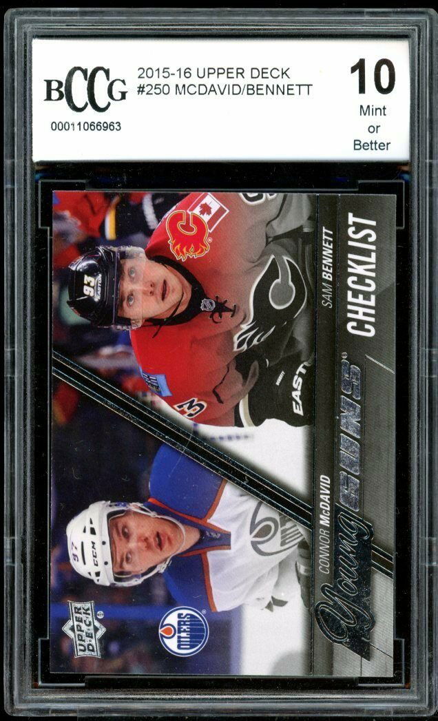 2015-16 Upper Deck #250 Connor Mcdavid Rookie Card / Be (1 of 1)