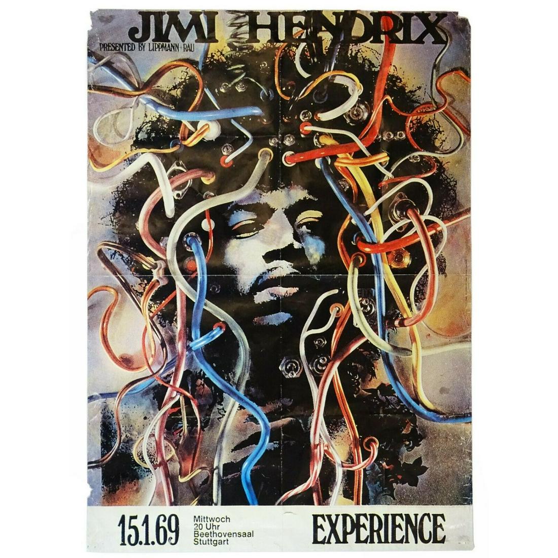 VERY RARE JIMI HENDRIX Experience Original Concert (1 of 1)