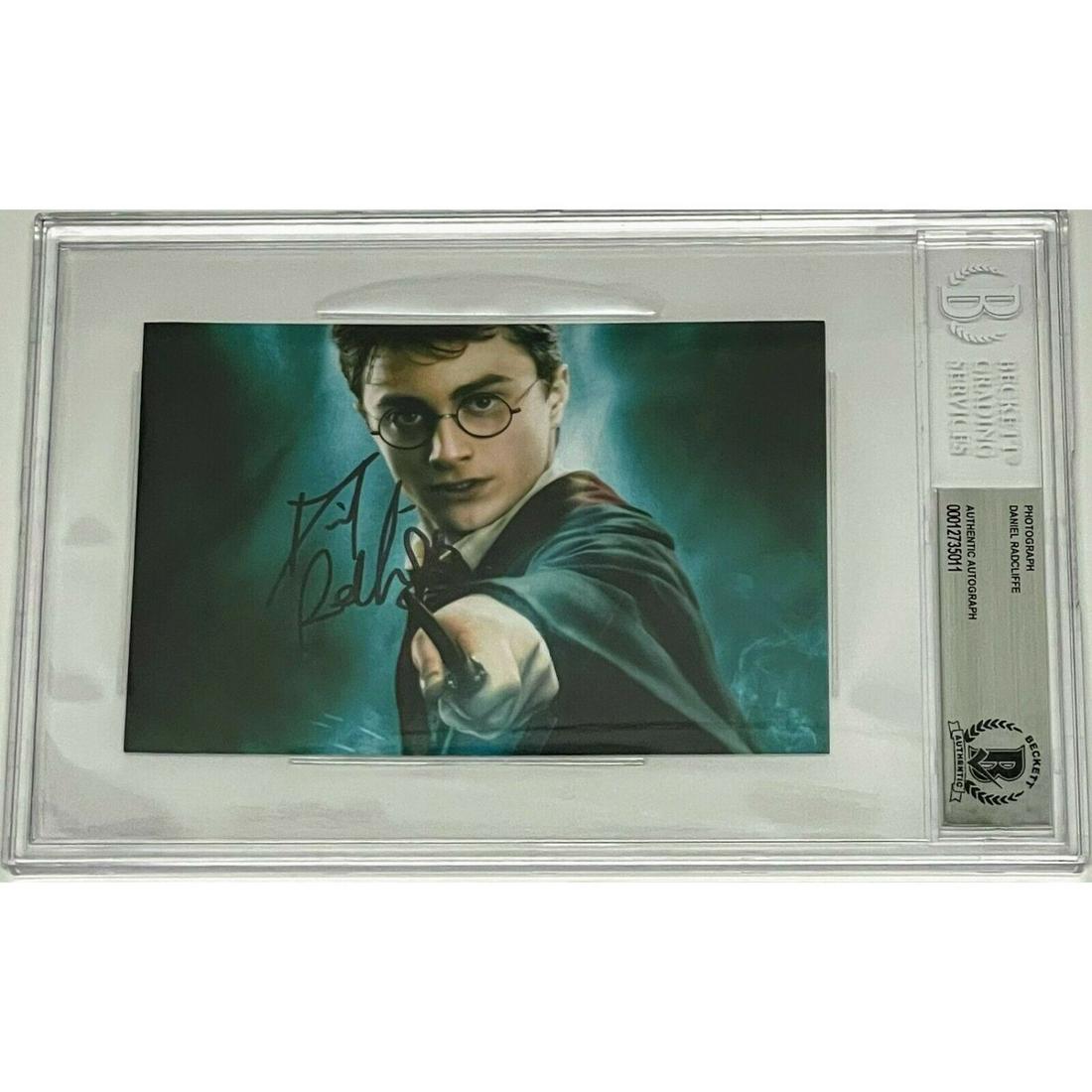DANIEL RADCLIFFE Signed Autograph HARRY POTTER (1 of 1)