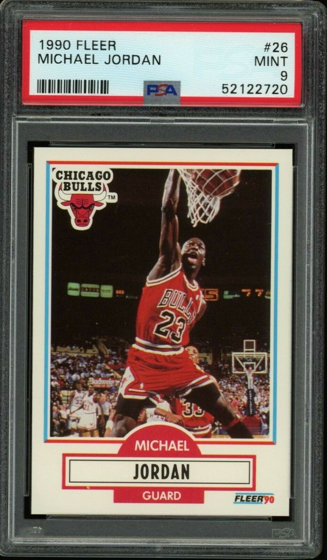 1990 Fleer Michael Jordan PSA 9 #26 (1 of 1)