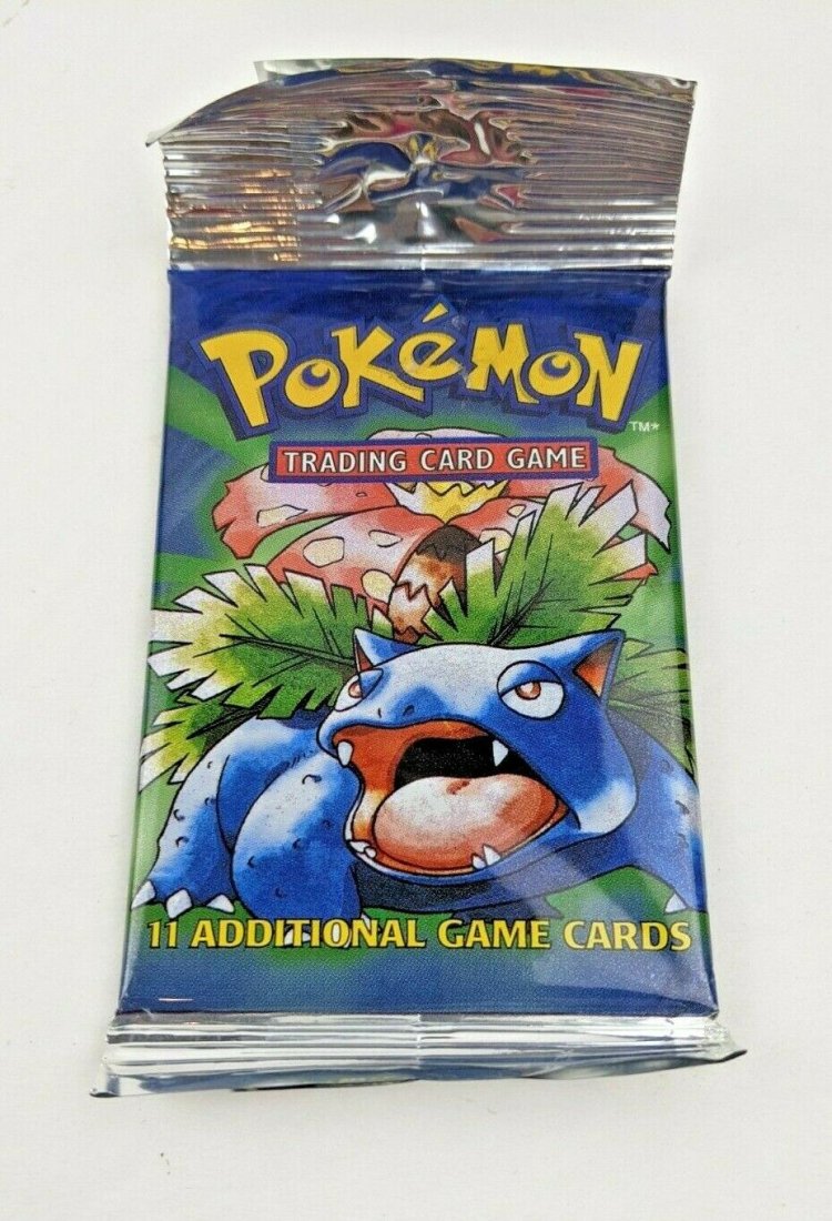 Pokemon Base Set Venusaur Booster Pack with (11) Cards (1 of 1)