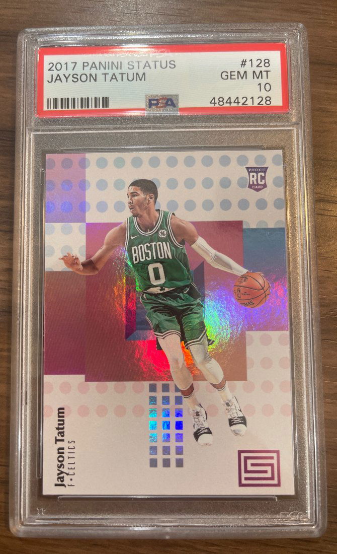 2017 Status Jayson Tatum Rookie PSA 10 (1 of 2)