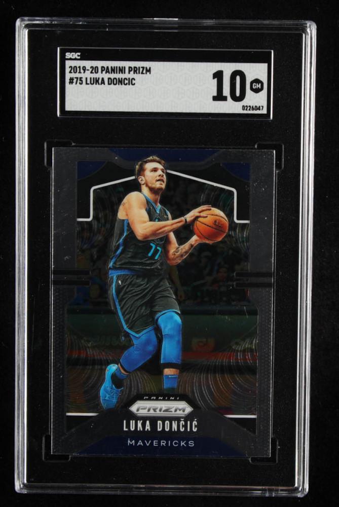 Luka Doncic 2019-20 Panini Prizm #75 (SGC 10) (1 of 1)