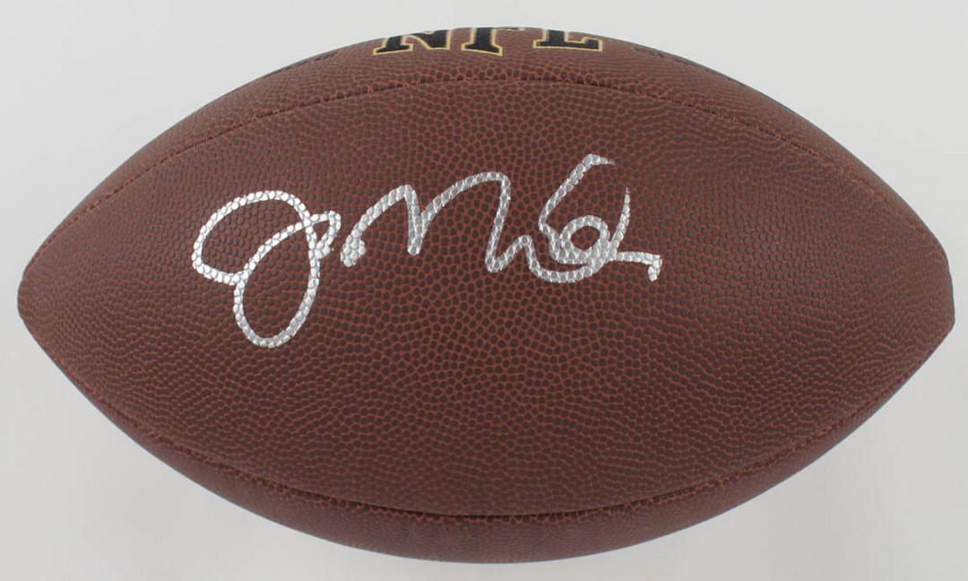 Joe Montana Signed NFL Football (JSA COA) (1 of 1)