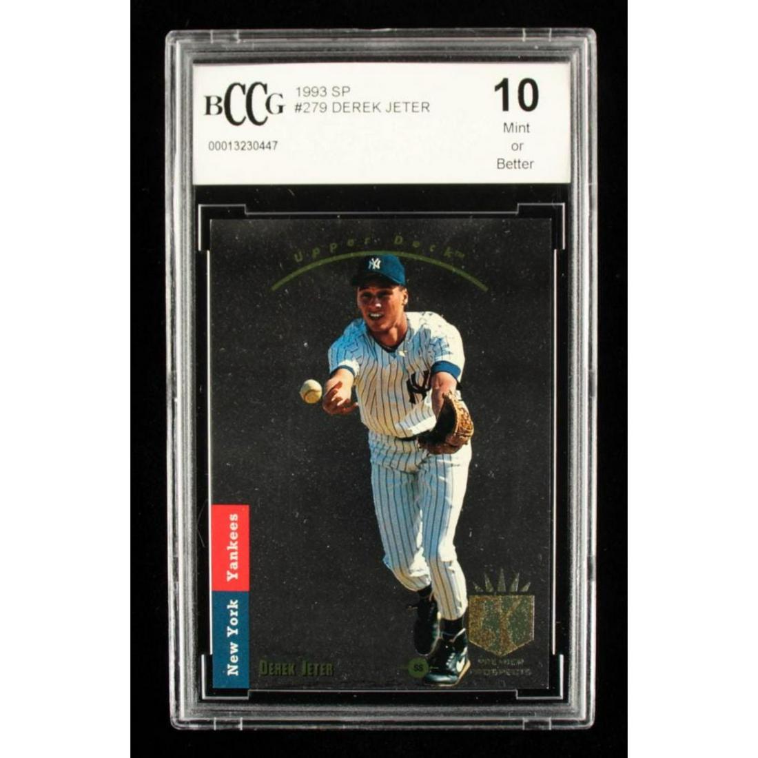 Derek Jeter 1993 SP #279 RC (BCCG 10) (1 of 1)