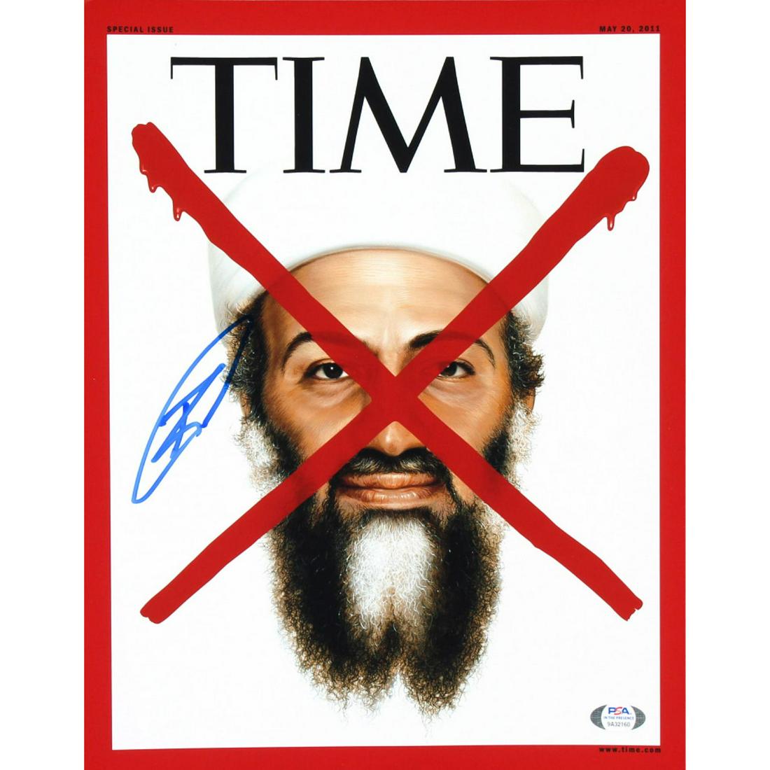 Robert J. O'Neill Signed Time 11x14 Photo (PSA COA) - (1 of 1)