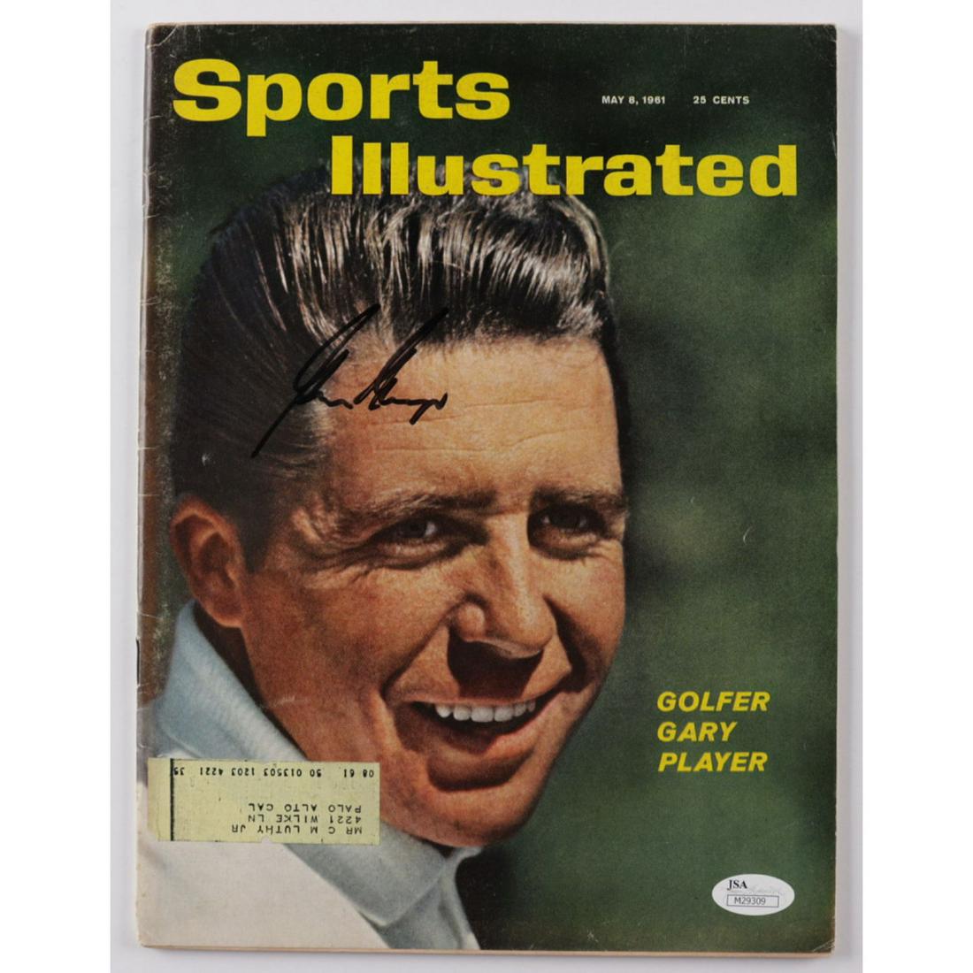 Gary Player Signed 1961 Sports Illustrated Magazine (1 of 1)