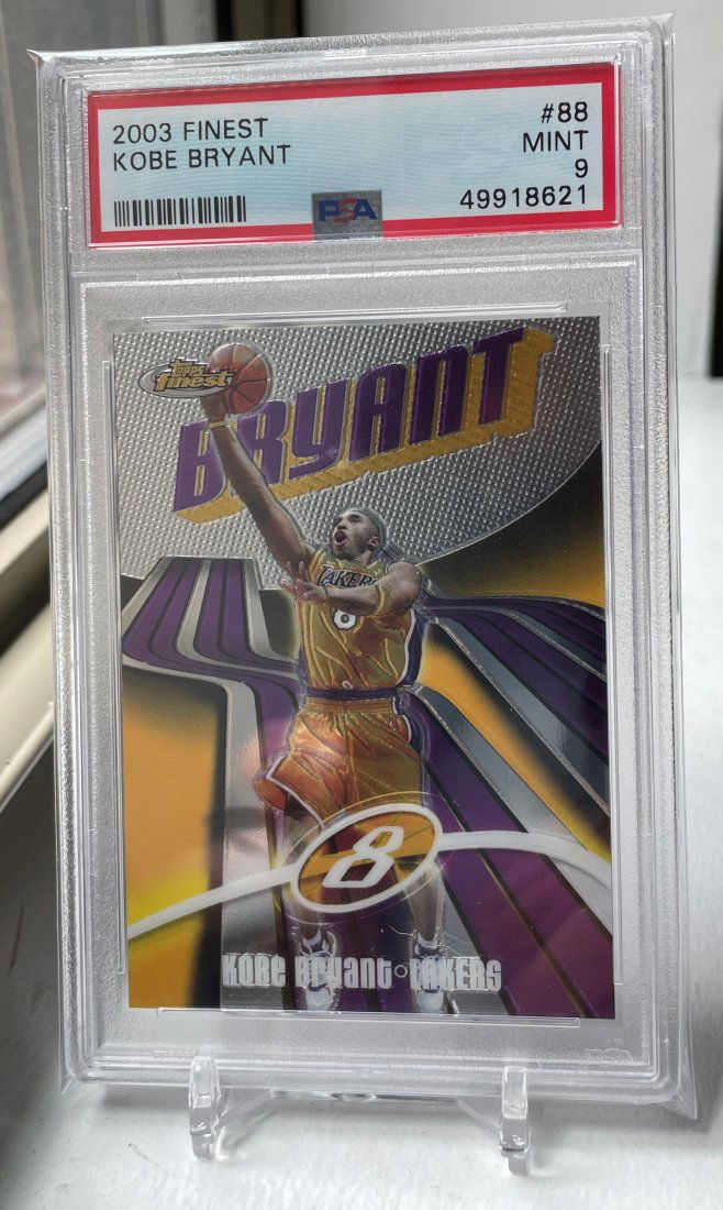 PSA 9 - KOBE BRYANT 2003 Finest #88 (1 of 2)