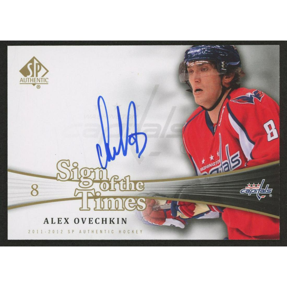 Alexander Ovechkin 2011-12 SP Authentic Sign of the (1 of 2)