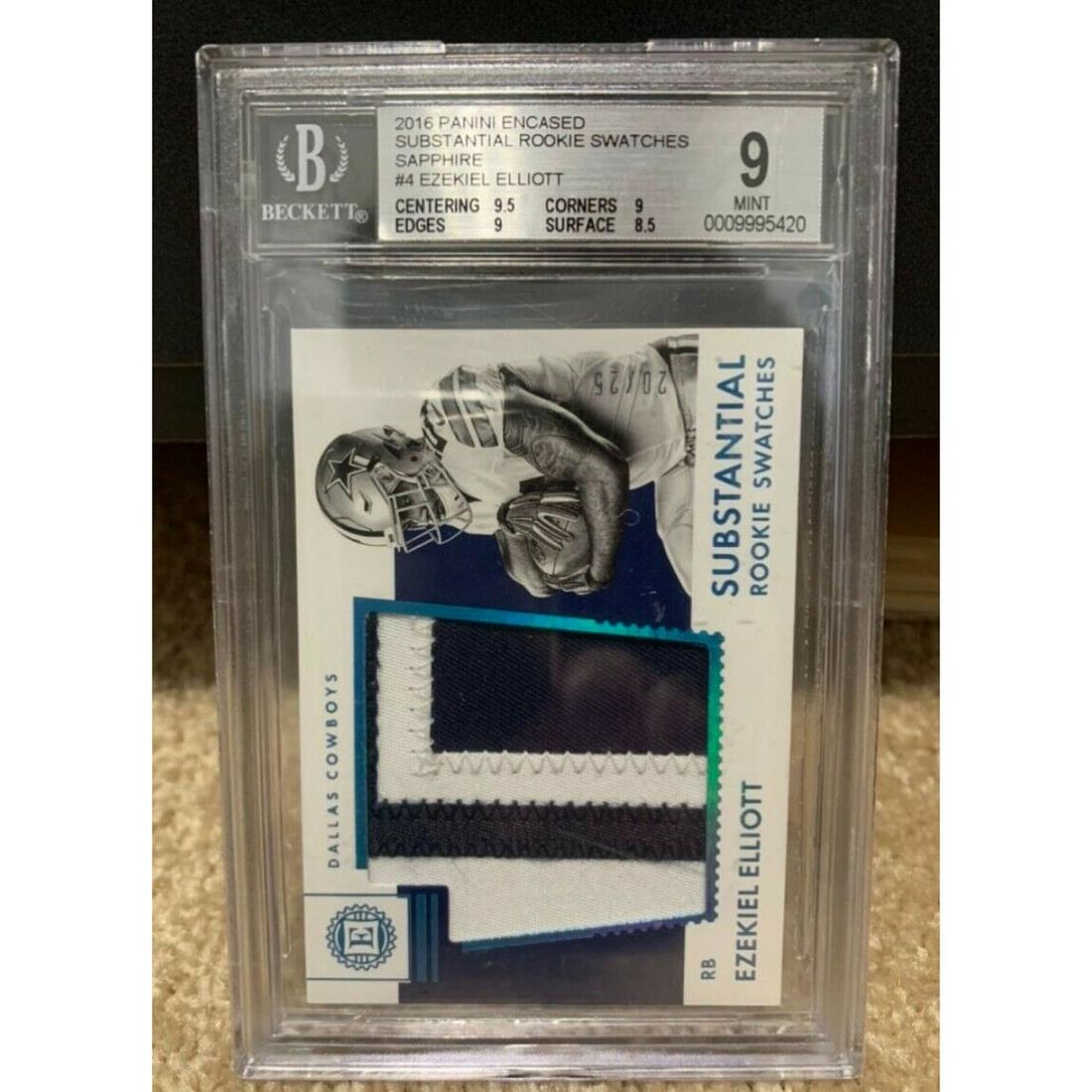 2016 Panini Encased Ezekiel Elliott RC Substantial (1 of 1)