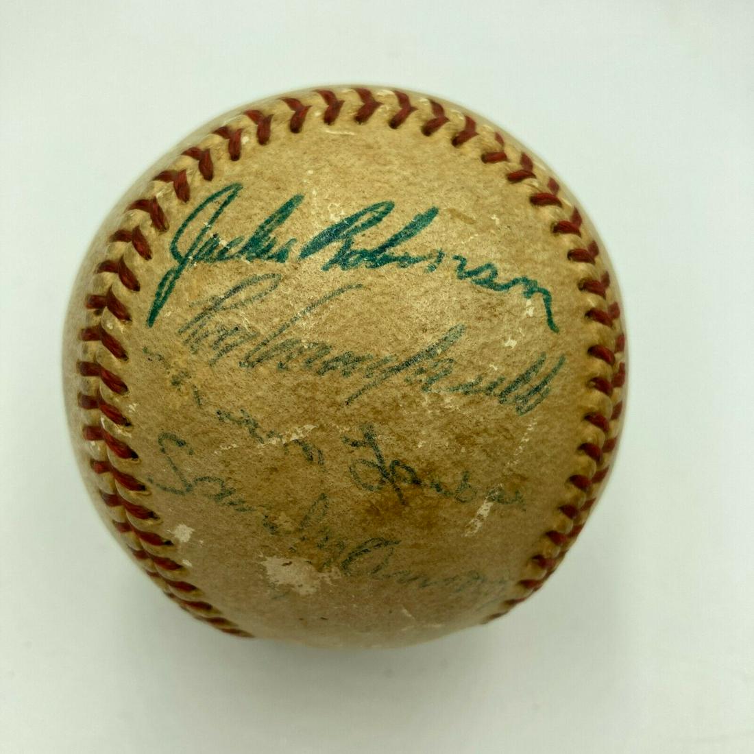 RARE! Jackie Robinson Roy Campanella 1956 Brooklyn (1 of 3)