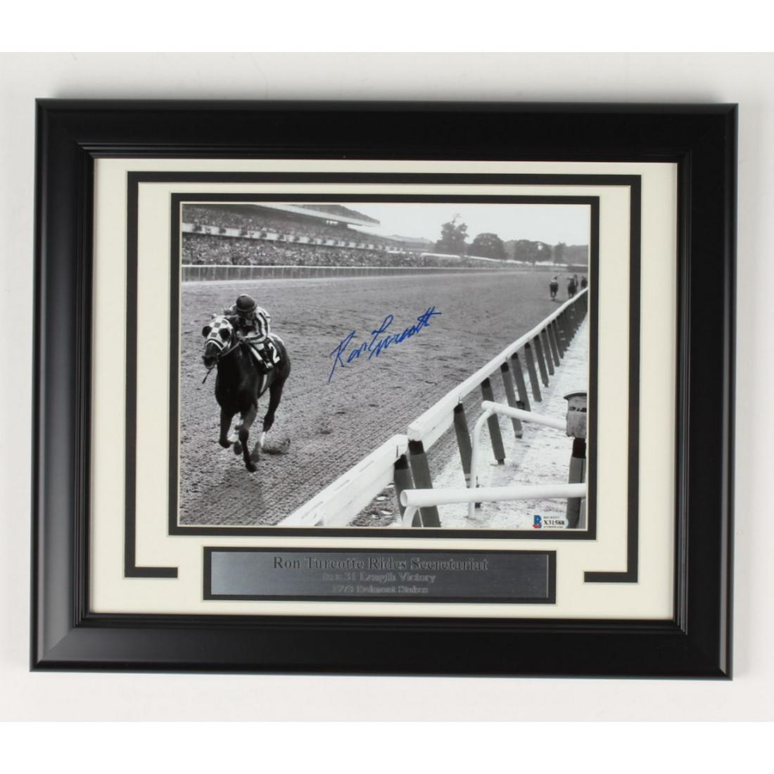 Ron Turcotte Signed 13x16 Custom Framed Photo Display (1 of 1)