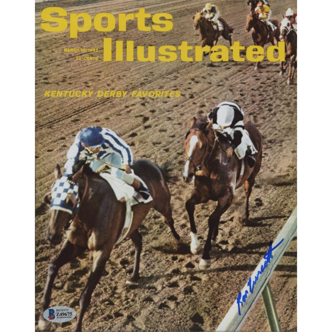 Ron Turcotte Signed 8x10 Photo (Beckett COA) (1 of 1)