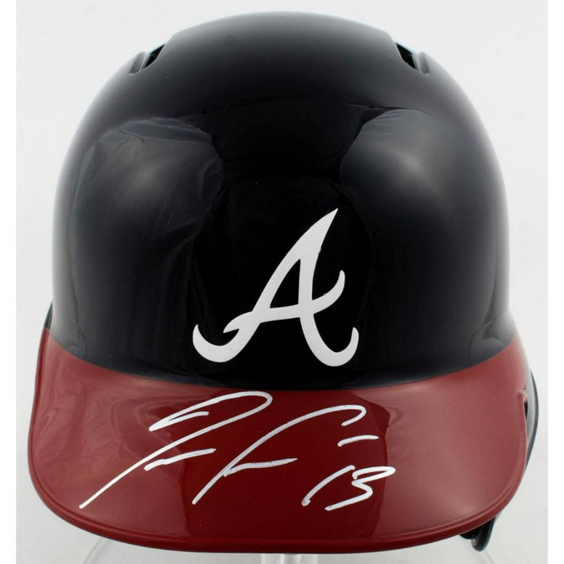 Ronald Acuna Jr. Signed Braves Full-Size Batting Helmet (1 of 1)