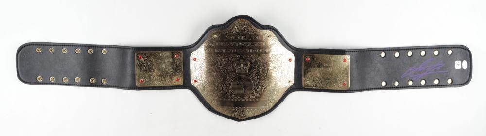 The Undertaker Signed World Heavyweight Wrestling (1 of 1)