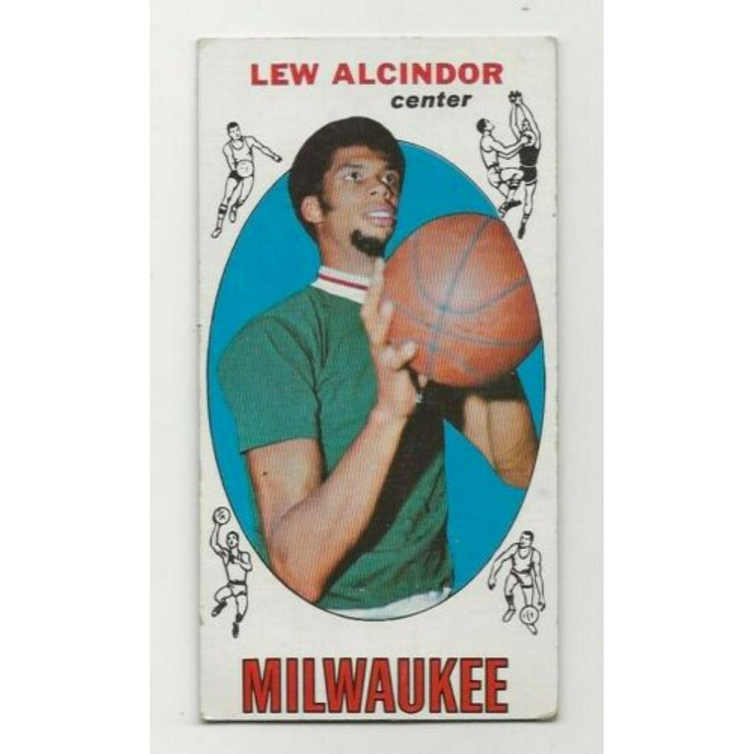 1969-70 Topps Basketball #25 Lew Alcindor Rookie RC (1 of 2)