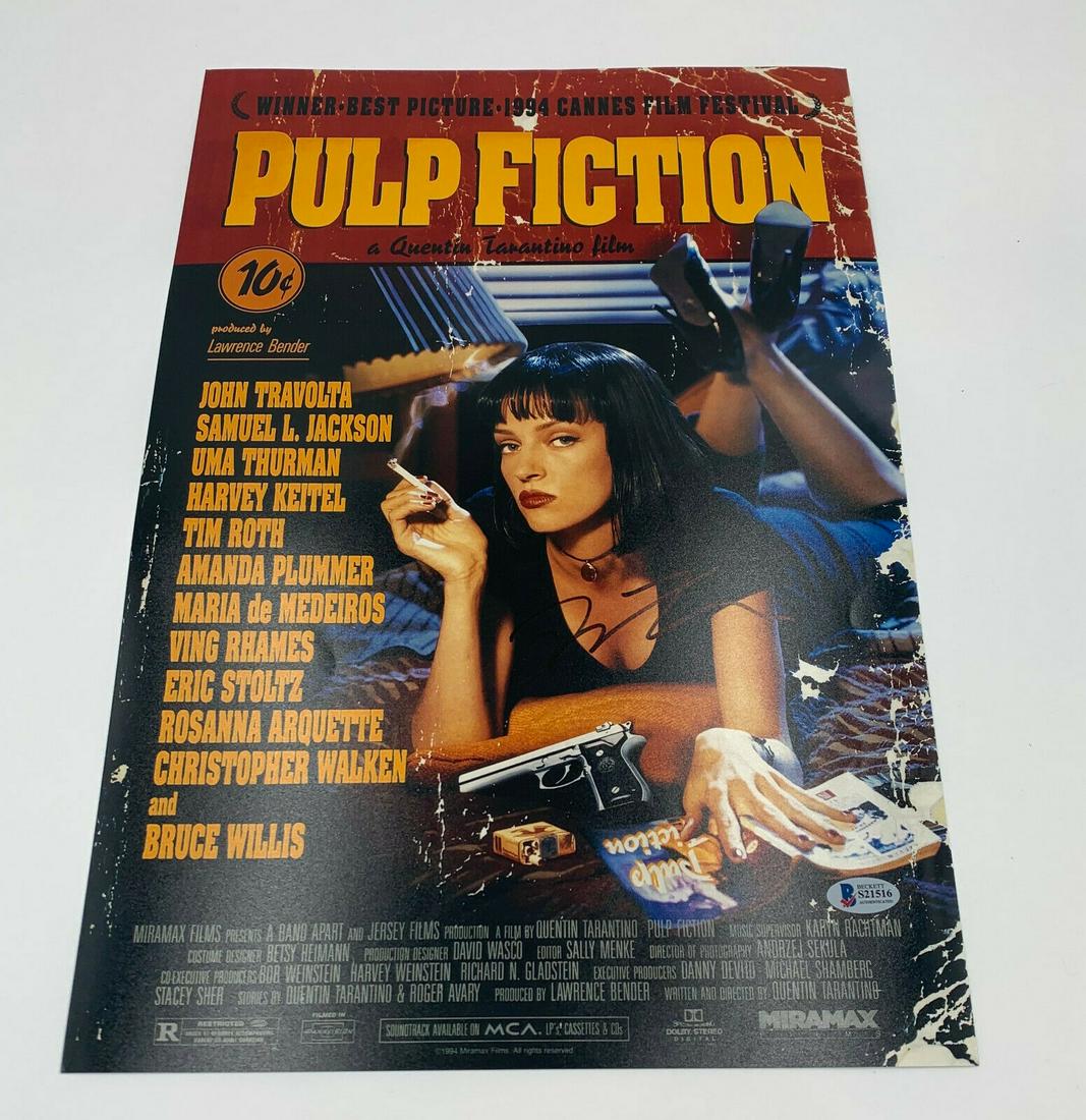 BECKETT QUENTIN TARANTINO SIGNED AUTO PULP FICTION (1 of 1)