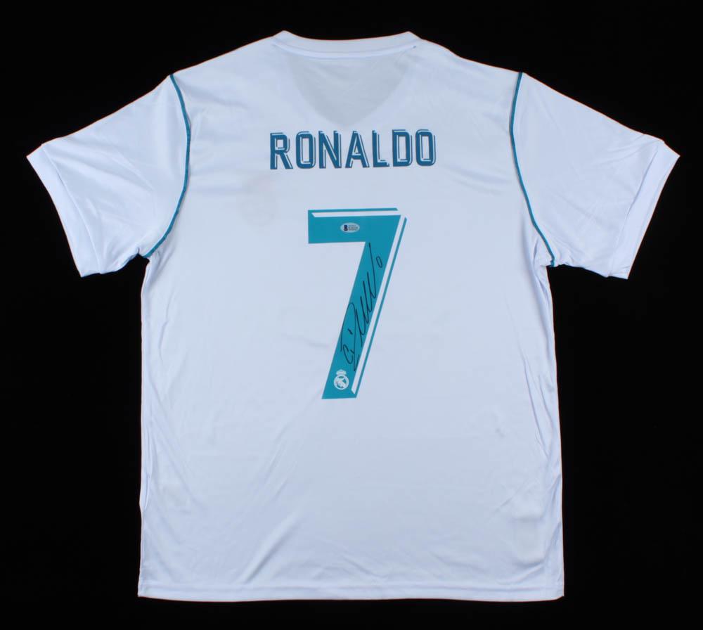 Cristiano Ronaldo Real Madrid Signed Jersey (Beckett (1 of 1)