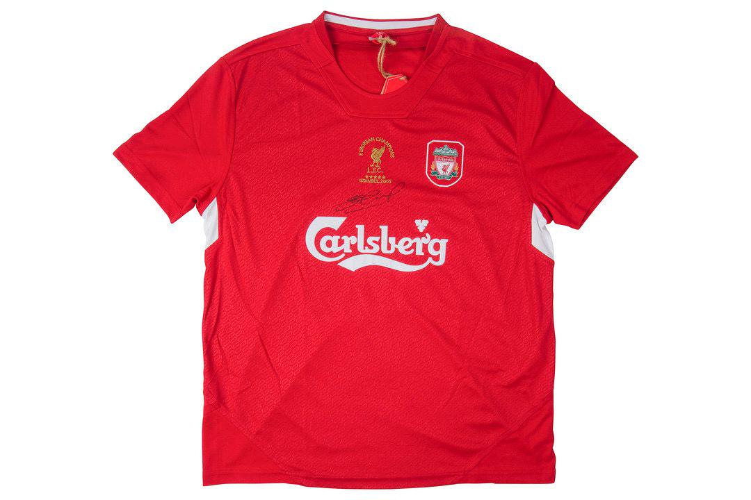 Steven Gerrard Signed Liverpool Jersey JSA Authentic (1 of 1)