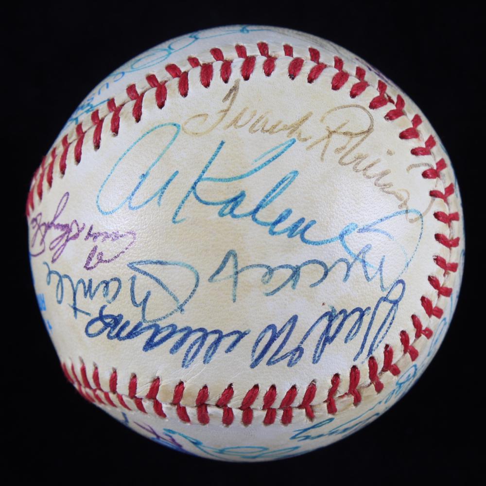 Baseball Hall of Famers and Stars Signed OAL Baseball (1 of 2)
