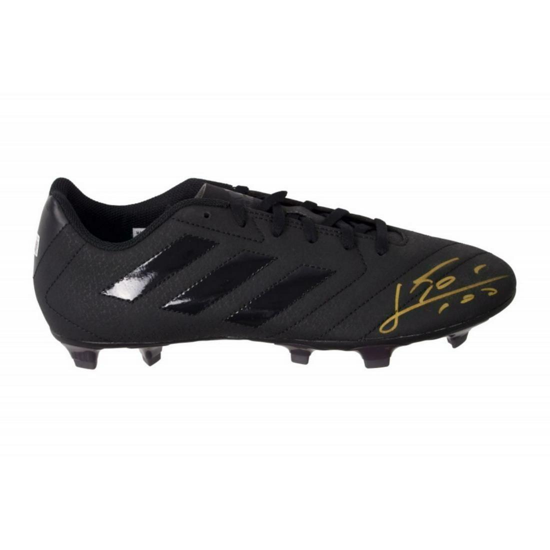 Lionel Messi SIgned Cleat "LEO" Inscribed BAS RARE (1 of 1)