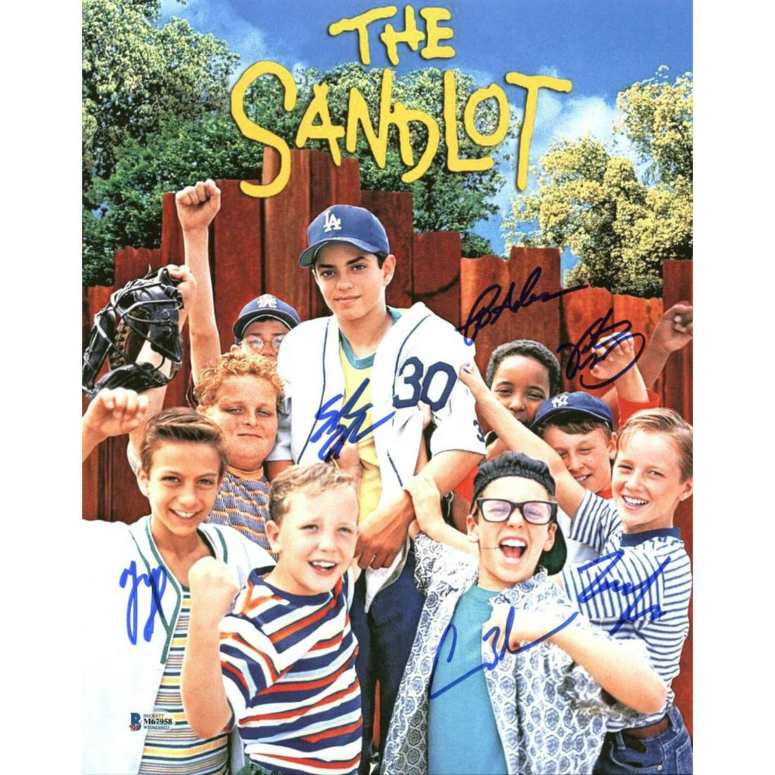 "The Sandlot" 11x14 Photo Cast-Signed by (6) with Tom (1 of 1)