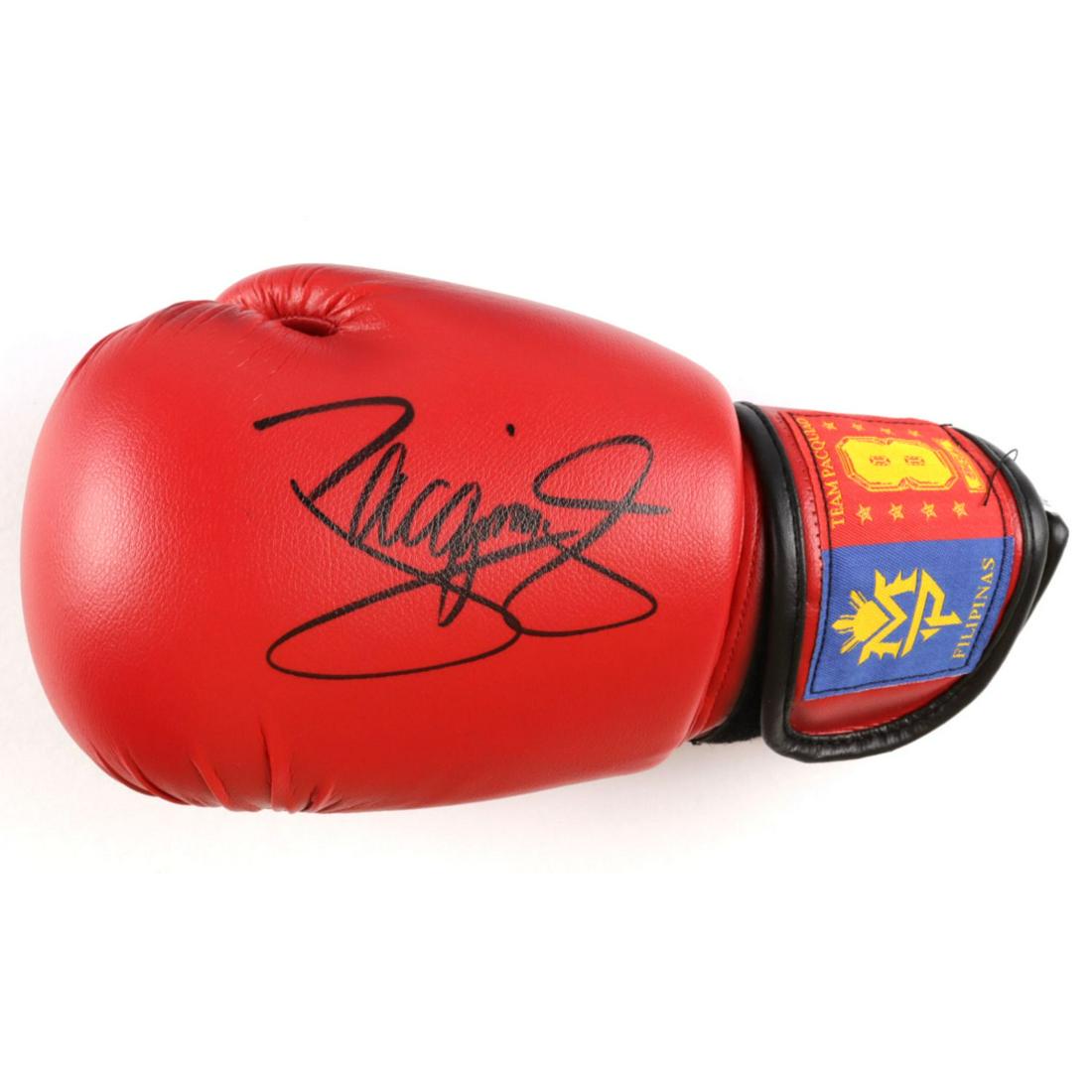 Manny Pacquiao Signed MP8 Boxing Glove (Pacquiao COA) (1 of 1)