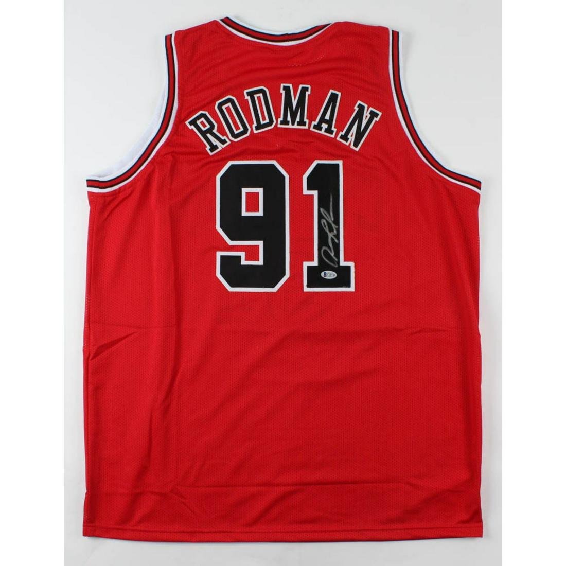 Dennis Rodman Signed Jersey (Beckett COA) (1 of 1)