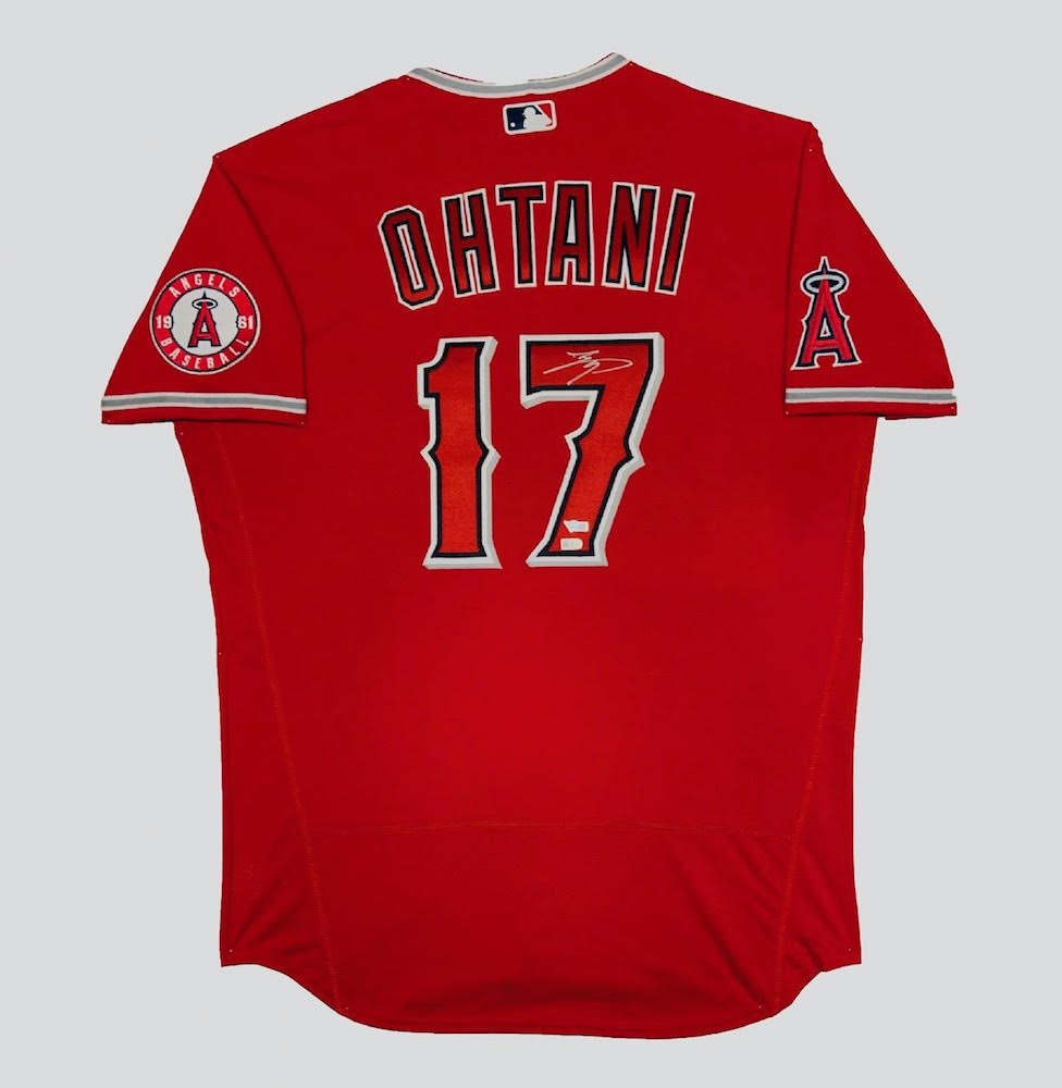 Shohei Ohtani Signed Angels Authentic Nike Jersey (MLB (1 of 2)