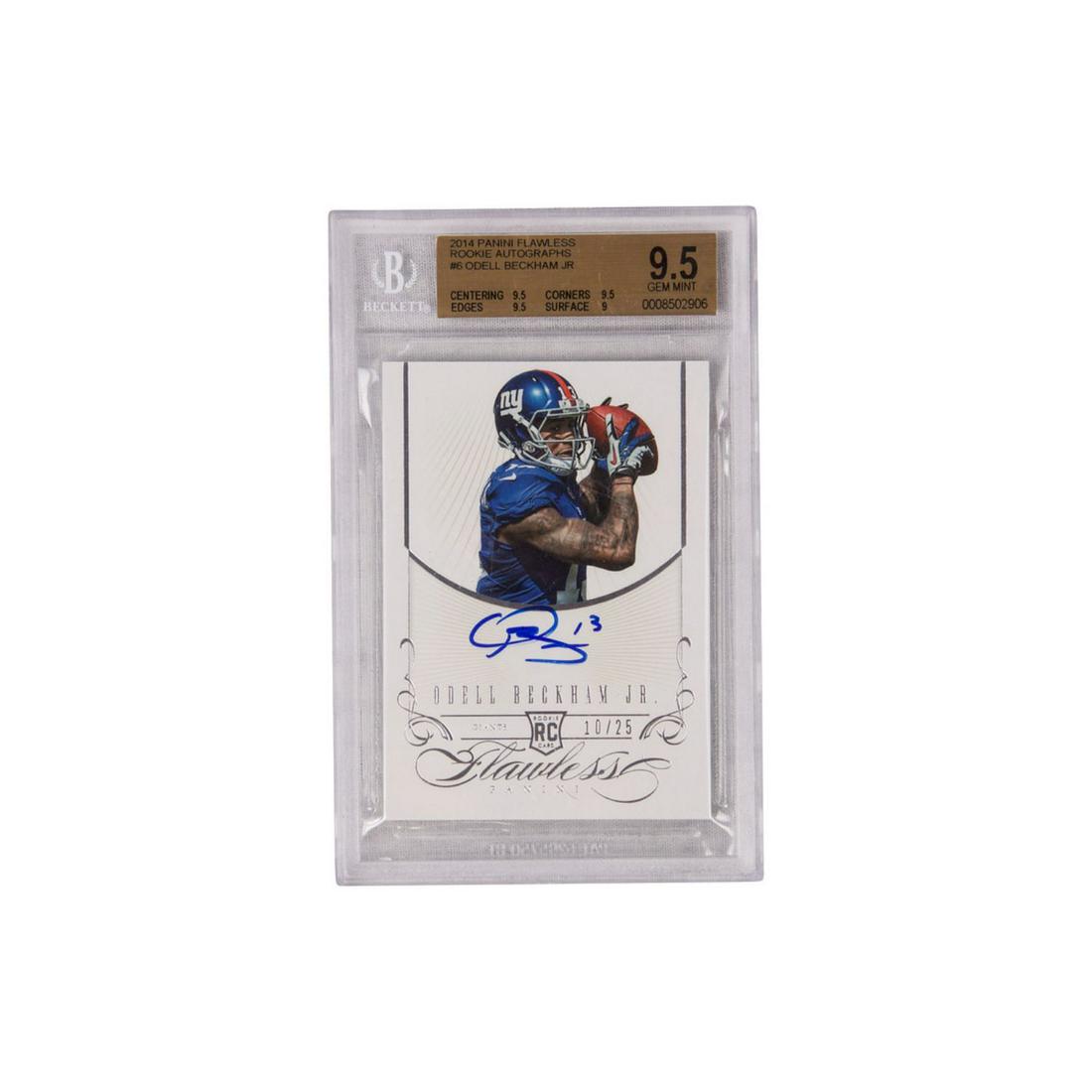 Panini Flawless Autograph Rookie Giants Silver Auto (1 of 1)