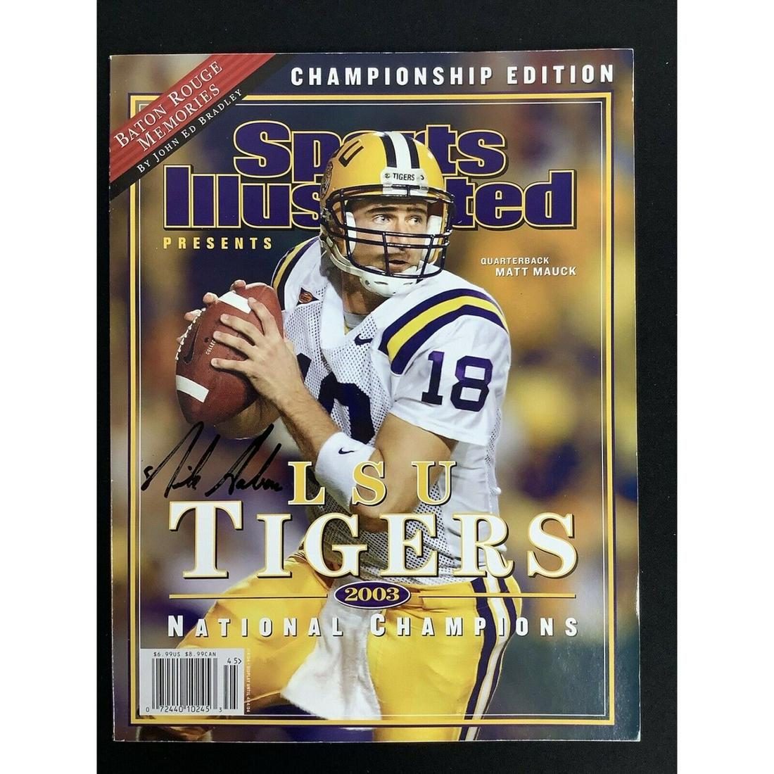 Nick Saban Signed Sports Illustrated 1/14/04 JSA COA (1 of 1)