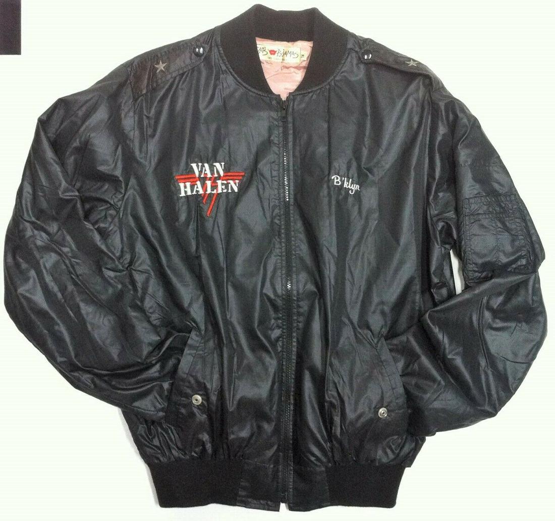 VAN HALEN 1984 Vintage Original Concert Tour Crew: VAN HALEN 1984 Vintage Original Concert Tour Crew Jacket