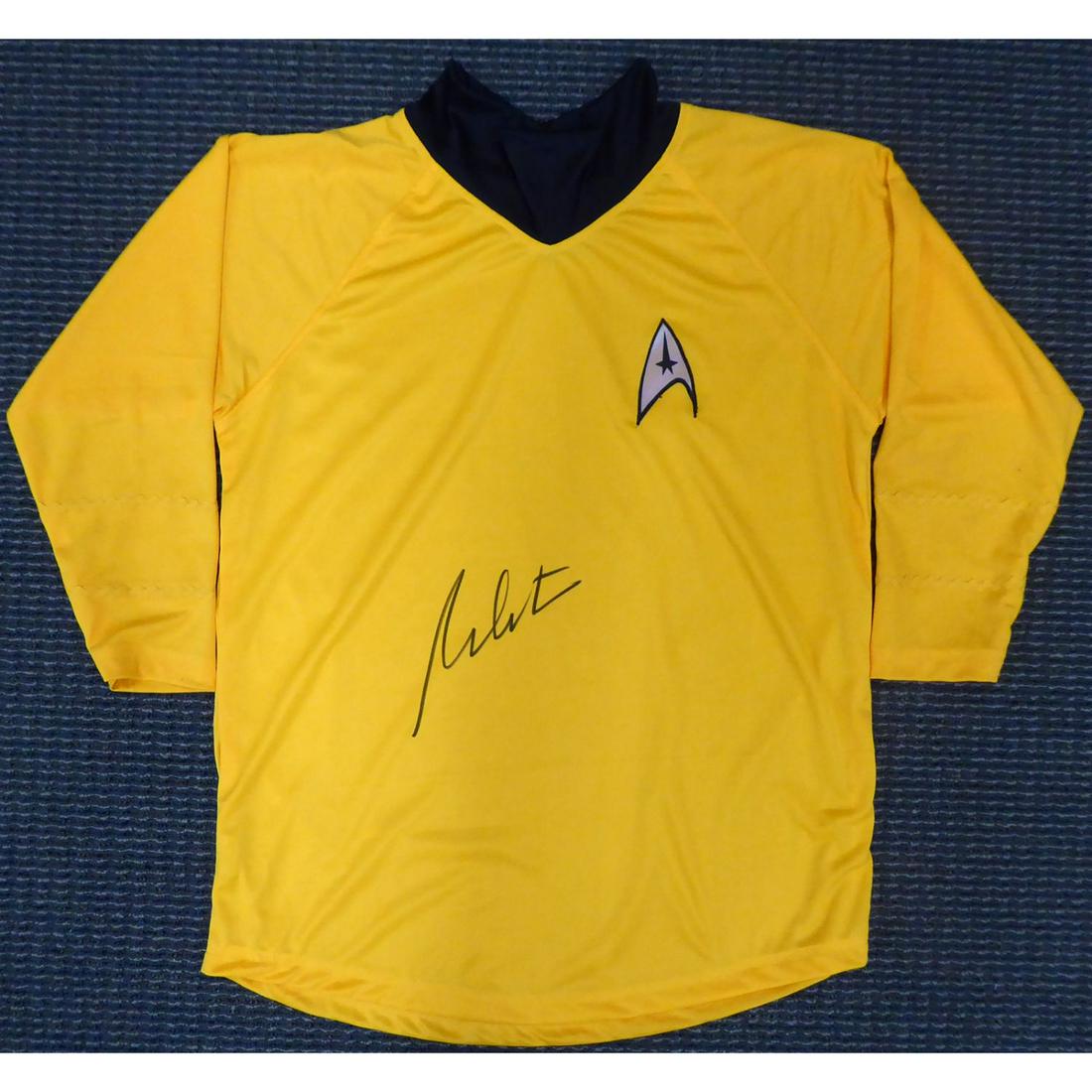 William Shatner Autographed Star Trek Uniform Shirt JSA (1 of 1)