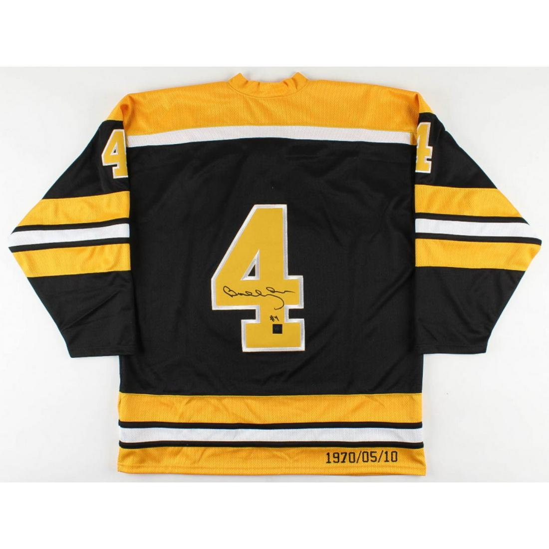 Bobby Orr Signed Custom Stitched Jersey (Orr COA) (1 of 3)