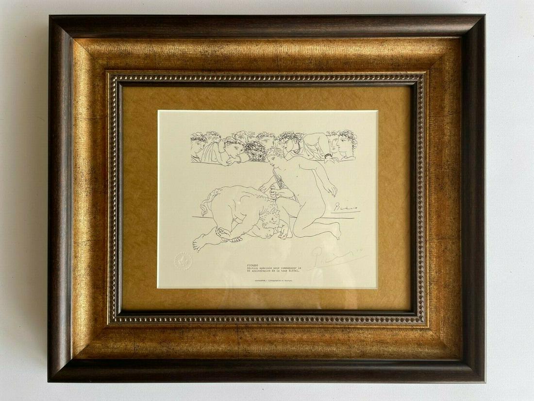 Vintage Rare Original Pablo Picasso Hand Signed in 1973 (1 of 1)