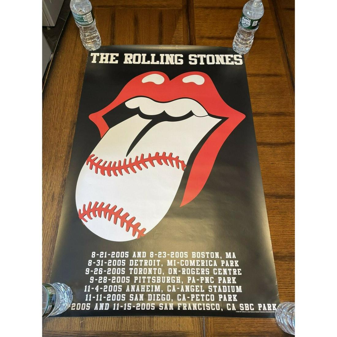 Original 2005 Tour The Rolling Stones Baseball Parks (1 of 1)