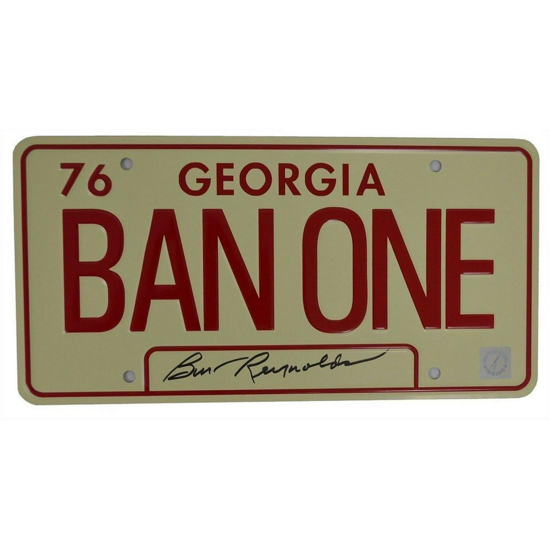 Burt Reynolds Autographed BAN ONE Georgia Smokey Bandit (1 of 1)