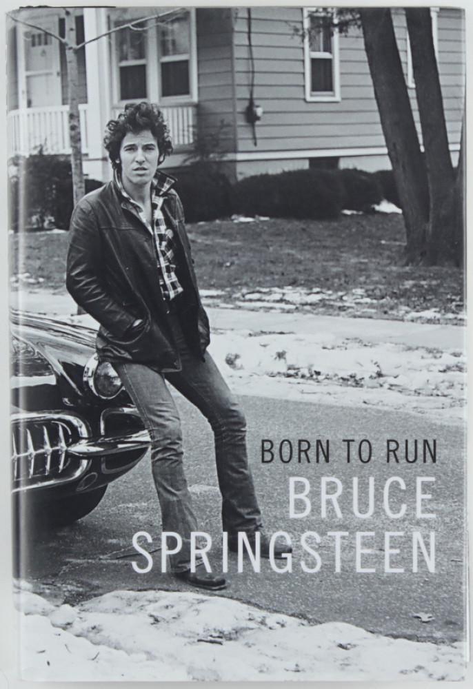 Bruce Springsteen Signed "Born To Run" Hardcover Book (1 of 2)