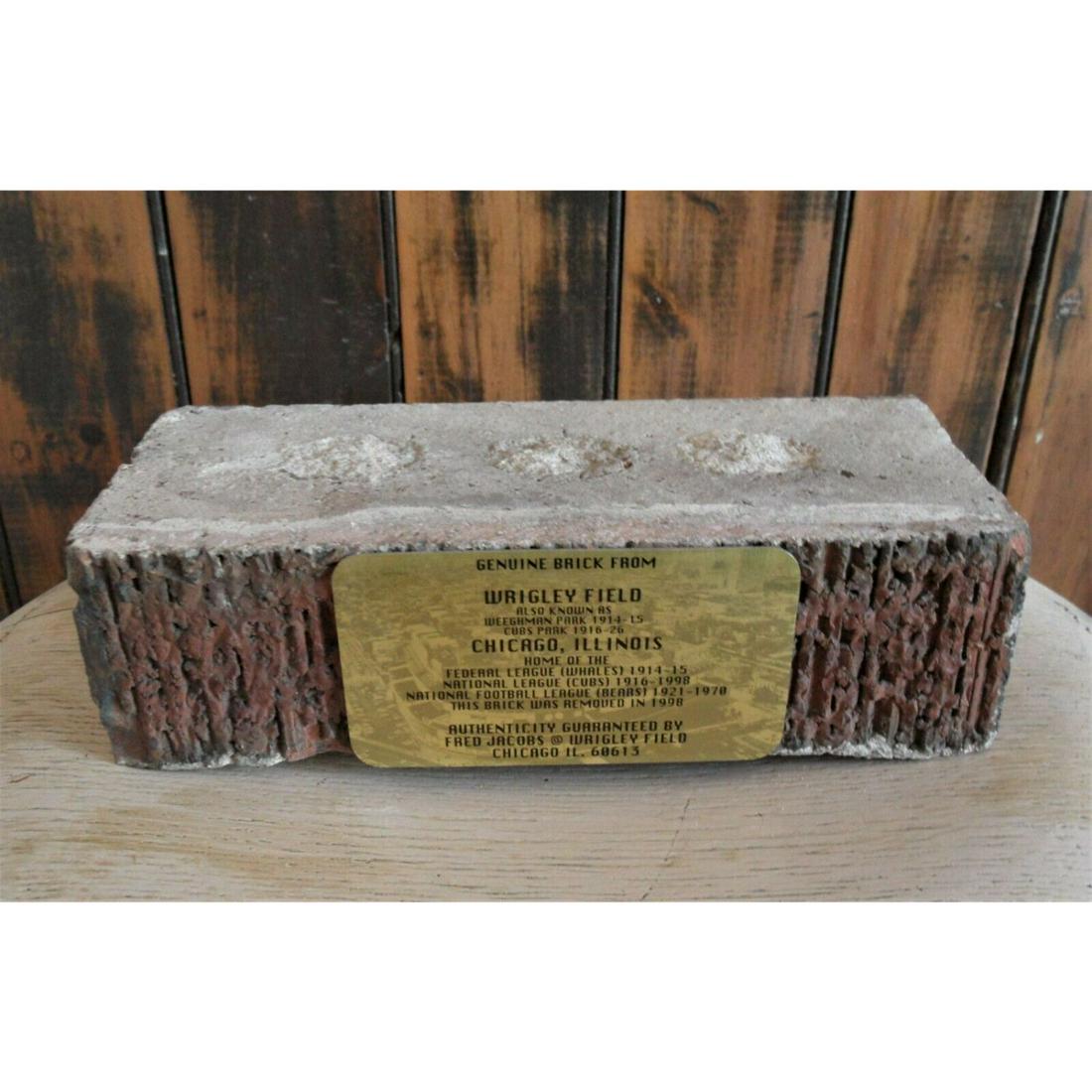 orig. 1998 Chicago Cubs *Genuine Brick from Wrigley (1 of 2)