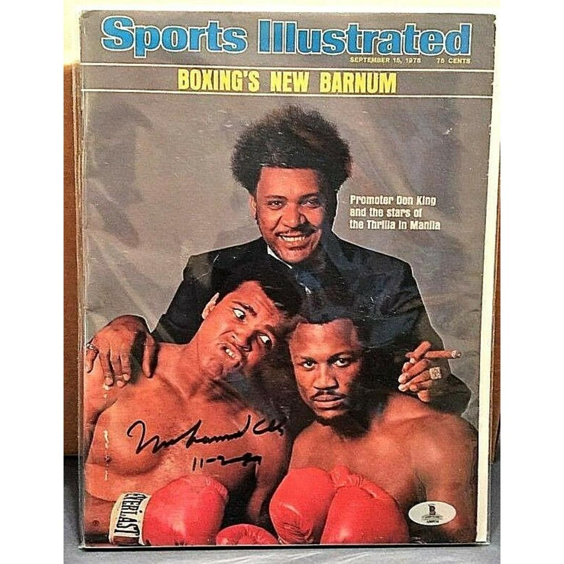 Muhammad Ali Signed Sports Illustrated Magazine (1 of 1)