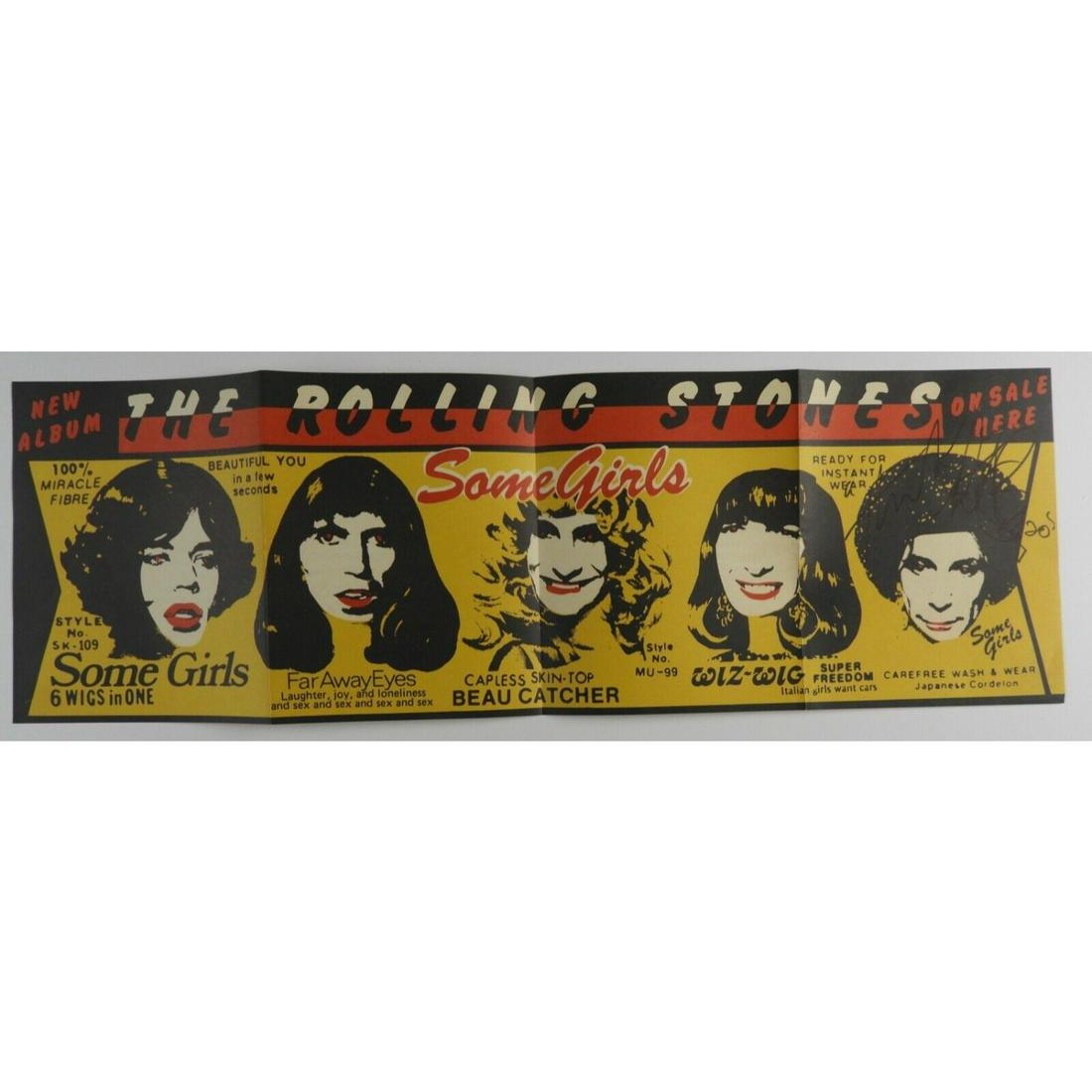 Charlie Watts The Rolling Stones Signed Autograph JSA (1 of 1)