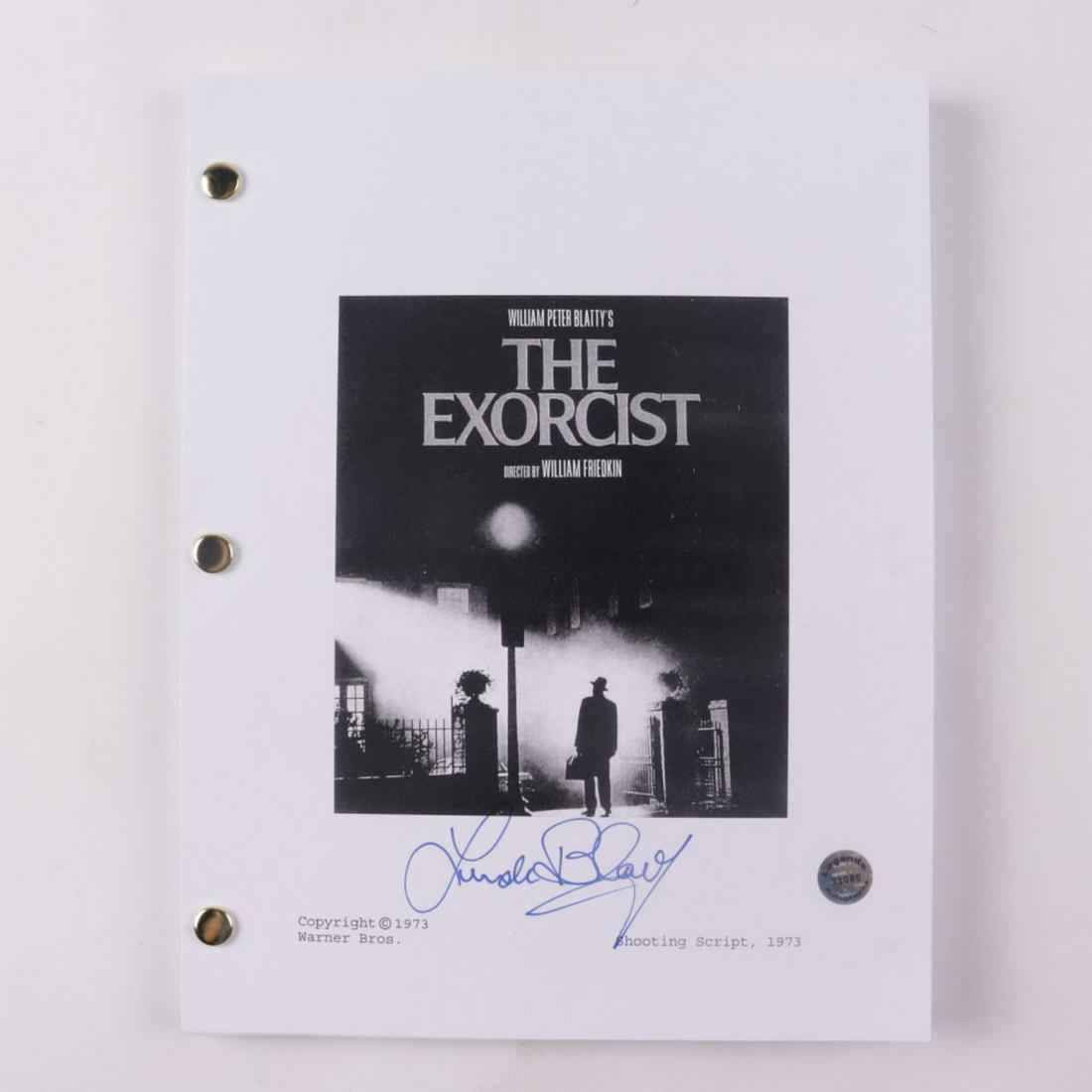 Linda Blair Signed "The Exorcist" Full Script (Legends (1 of 1)