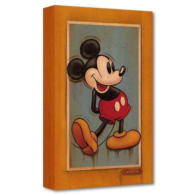 Trevor Carlton, "Vintage Mickey" Limited Edition Canvas (1 of 1)