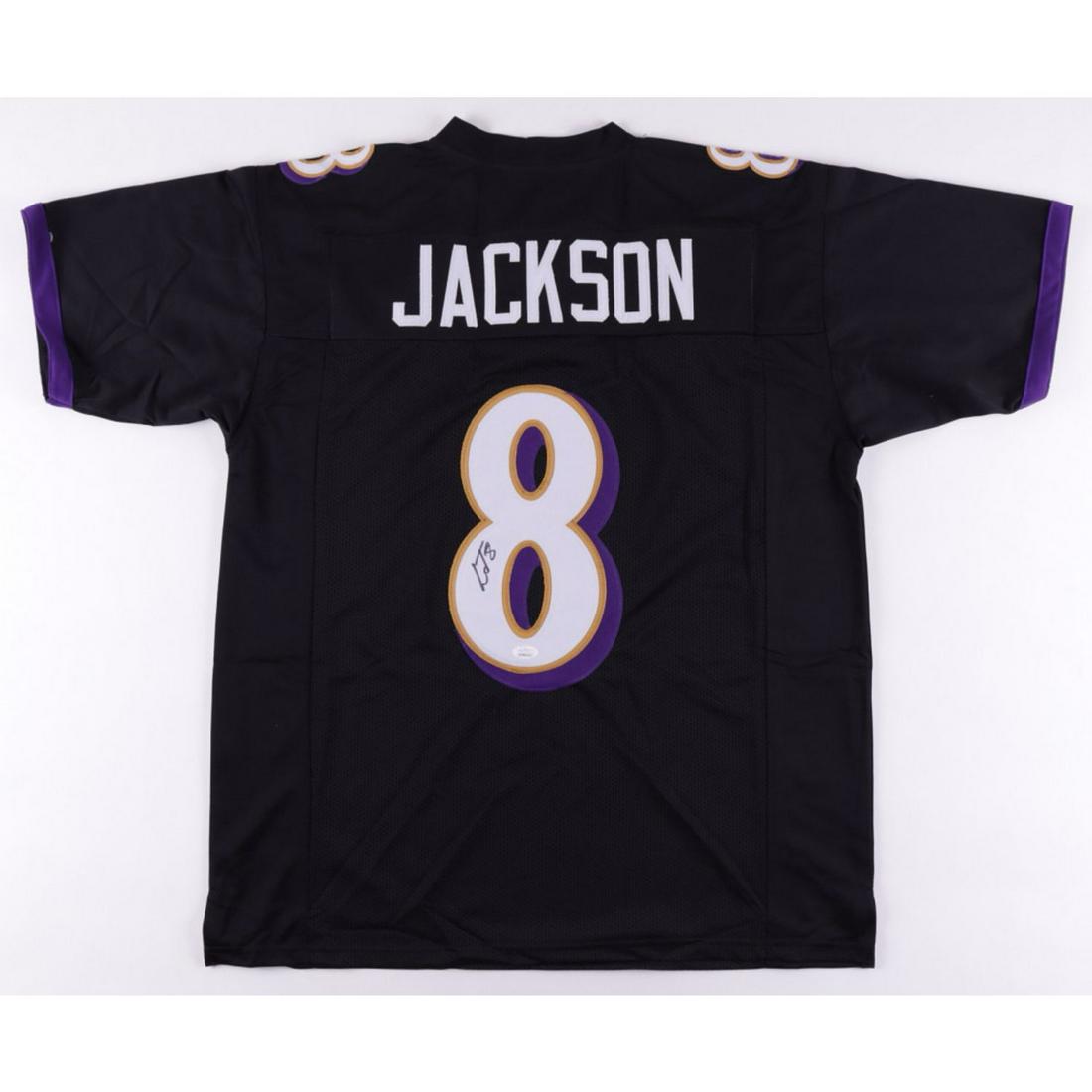 Lamar Jackson Signed Jersey (JSA COA) (1 of 2)