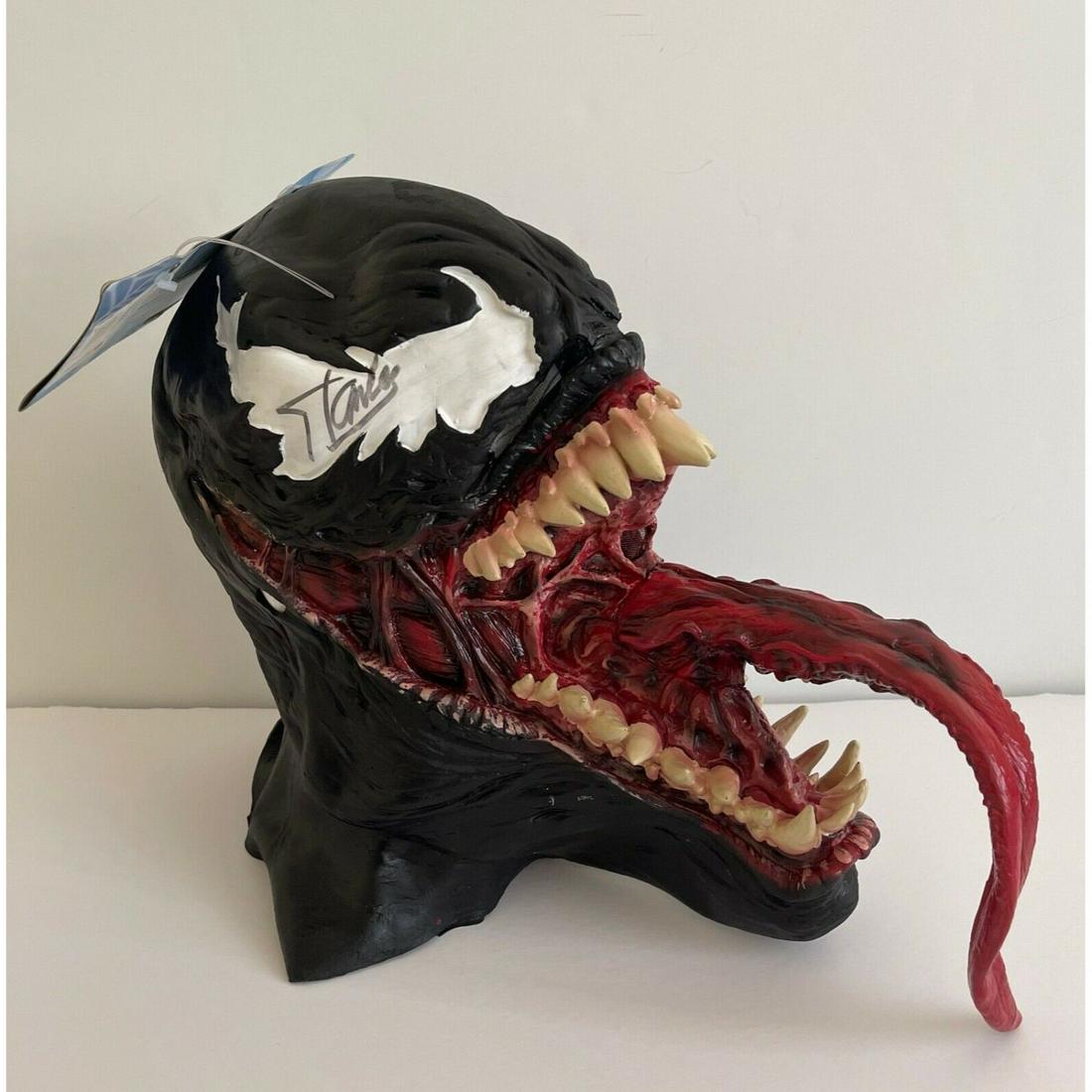 Stan Lee Signed The Amazing Spiderman "Venom Mask" PSA (1 of 1)