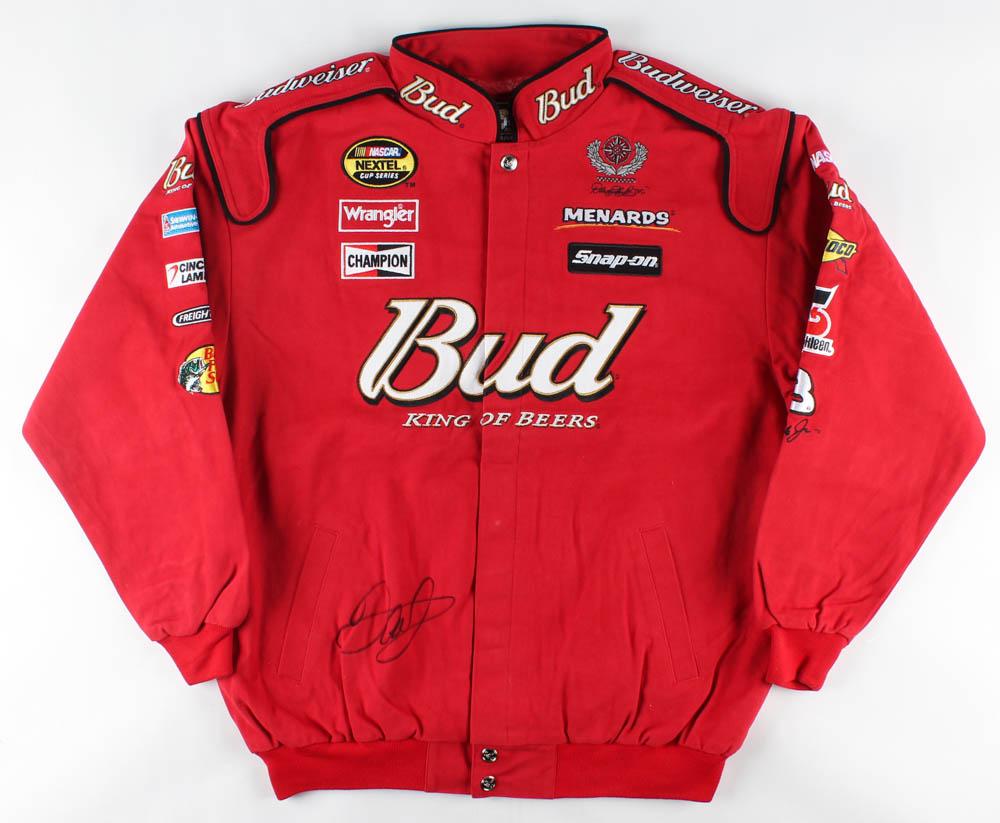 Dale Earnhardt Jr. Signed Budweiser Chase Authentic: Dale Earnhardt Jr. Signed Budweiser Chase Authentic Driver's Suit / Jacket (Dale Jr. Hologram & COA)